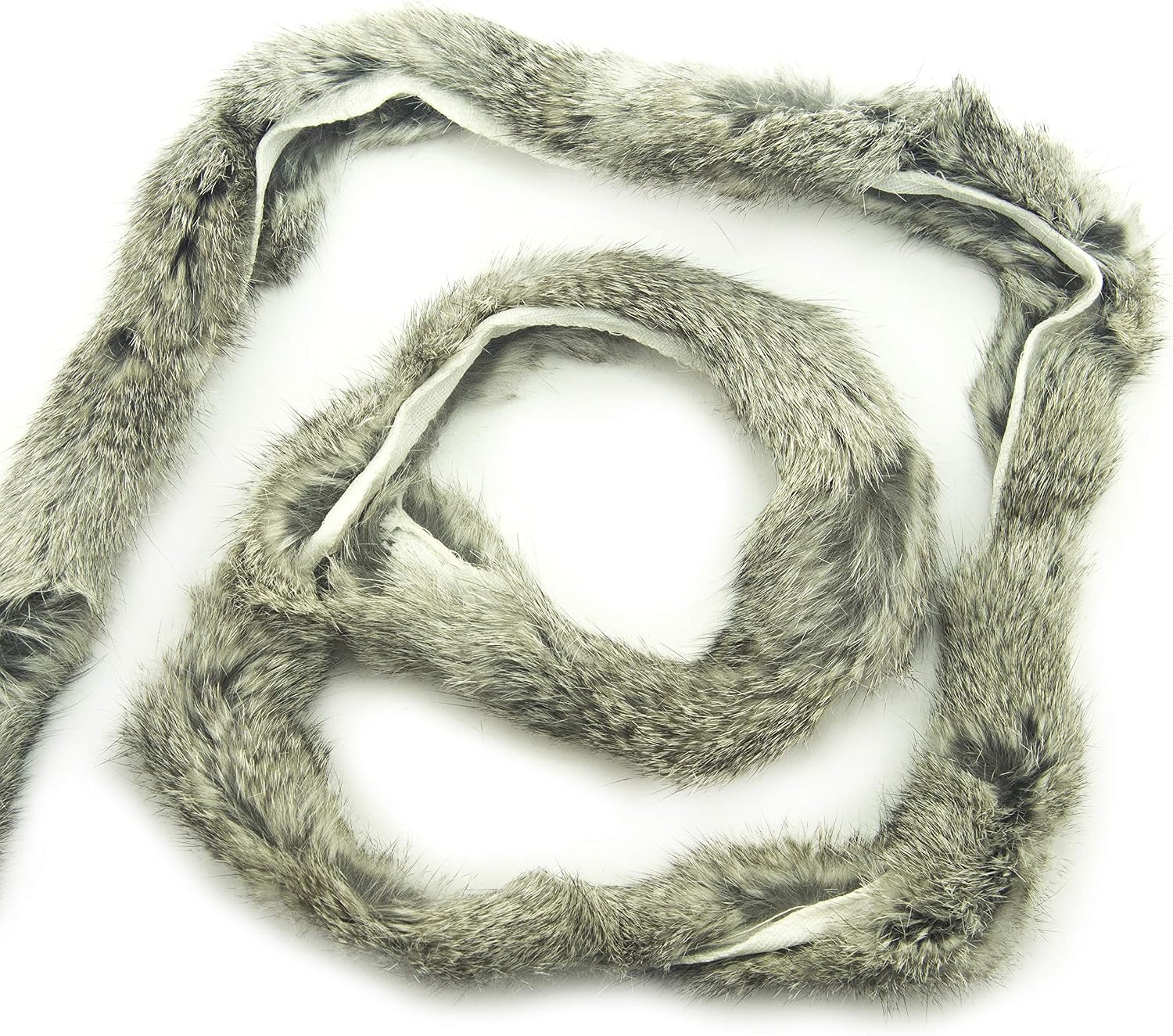HAND® White Fluffy Piping Trim for Garment Edging, Coats, Hoods, Cushions & Soft Furnishings 4cmW - Per Metre