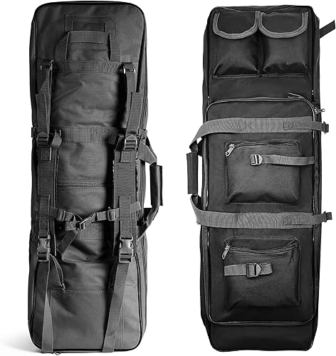 Jaegvida Funda táctica para rifle al aire libre, funda para rifle suave, bolsa de transporte de escopeta para caza