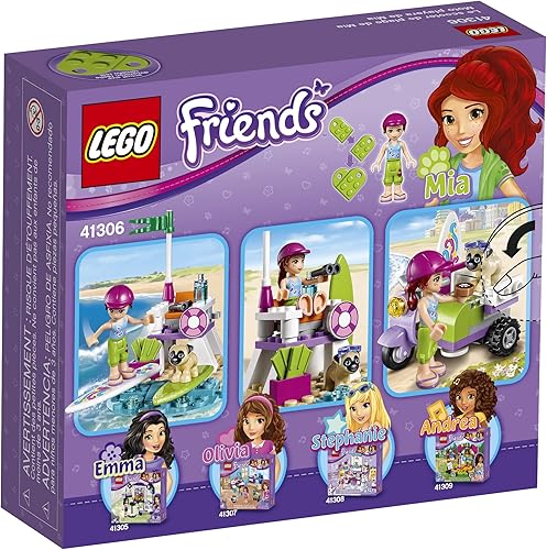 Miniatura 3 de LEGO Friends Mias Beach Scooter 41306 kit de construcción