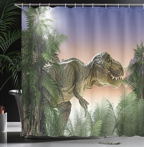 Vista 70 de Ambesonne, cortina de ducha cuatro estaciones