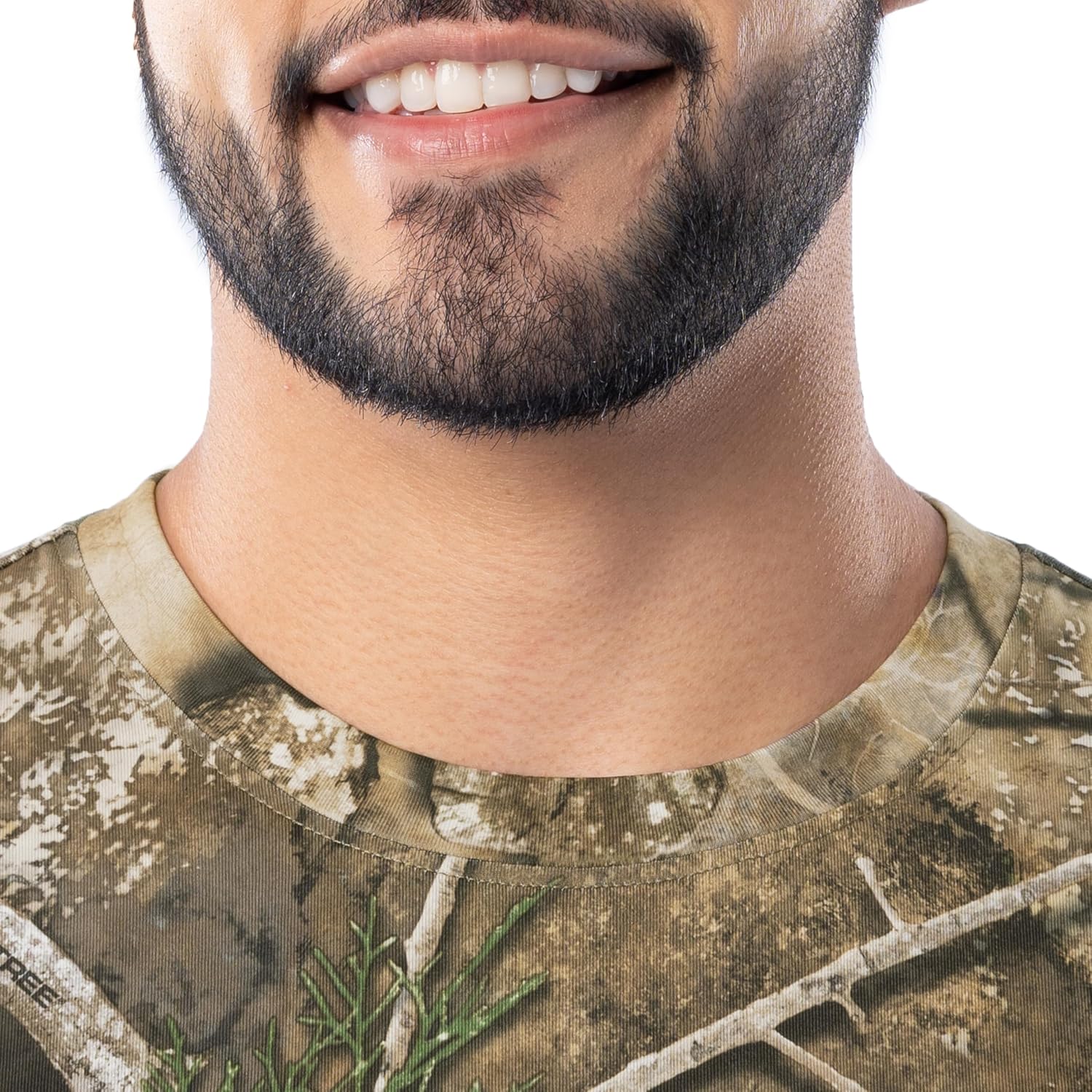 ColdPruf Men's Realtree APX Camo Print Base Layer Crew Top