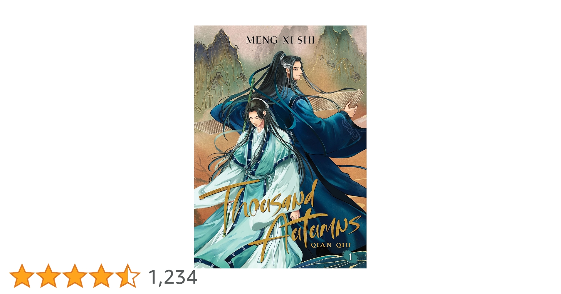 Amazon | Thousand Autumns: Qian Qiu (Novel) Vol. 1 | Meng Xi