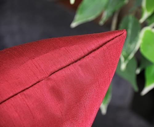 Vista 92 de Aiking Home - Funda de almohada de seda sintética, cierre de cremallera, juego de 2