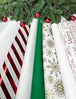 Vista 2 de Papel de seda y papel kraft con diseños de Navidad