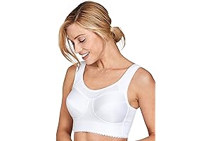 Miss Mary Cotton Simplex Sports Bra: The Perfect Non-Wired Support for Low-Impact Activities
