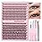 Natural DIY Lash Extension Kit Wispy Lash Clusters D Individual Lashes 20D+30D 280Pcs Lash Clusters Kit 8-16mm Eyelash Extension Kit by FANXITON