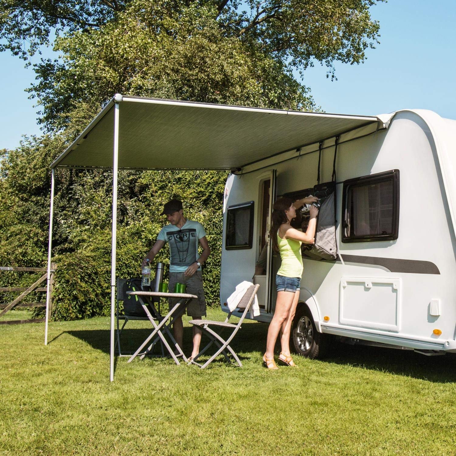 Store caravane 3.25 m THULE OMNISTOR 1200 -0.000000-Mystic Grey