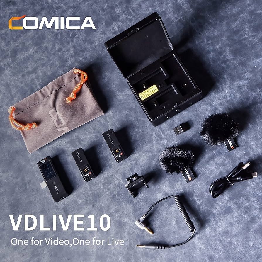 新品★COMICA VDLive10 USB ワイヤレス多機能USBマイク COMICA VDLive10 USB 2.4 ワイヤレス多機能USBマイク Black
