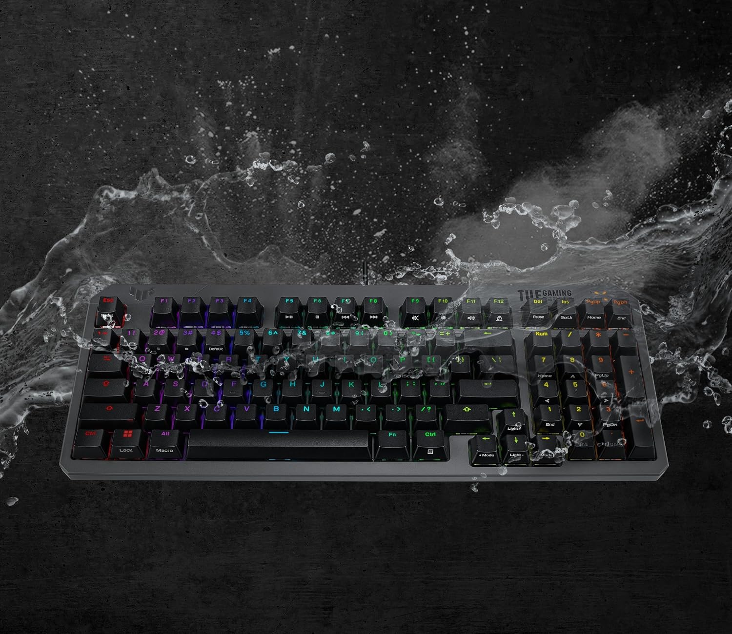 Asus TUF Gaming K3 Gen II RGB Red Switch Mekanik Kablolu Gaming (Oyuncu) Klavye