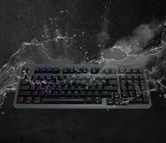 Asus TUF Gaming K3 Gen II RGB Red Switch Mekanik Kablolu Gaming (Oyuncu) Klavye