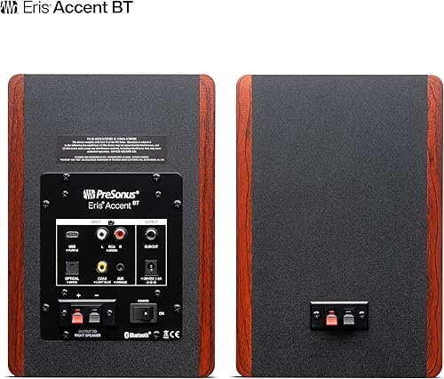 Miniatura 29 de PreSonus Eris 3.5BT - Monitores de estudio, pares: altavoces de estantería alimentados de 3.5 pulgadas, estéreo, computadora de escritorio