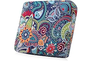 Smiry Printed Patio Seat Cushion Covers: Transform Your Outdoor Oasis with Comfort and Style.
