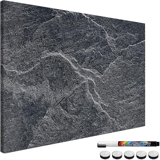 Navaris Memo Board Whiteboard 90 x 60 cm Dry Erase White
