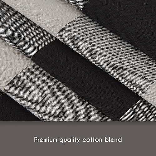 Miniatura 5 de Mantel rectangular de 60 x 104 pulgadas con clips para mantel, mantel rectangular para cocina, comedor, mantel de picnic o campamento, lavable y a