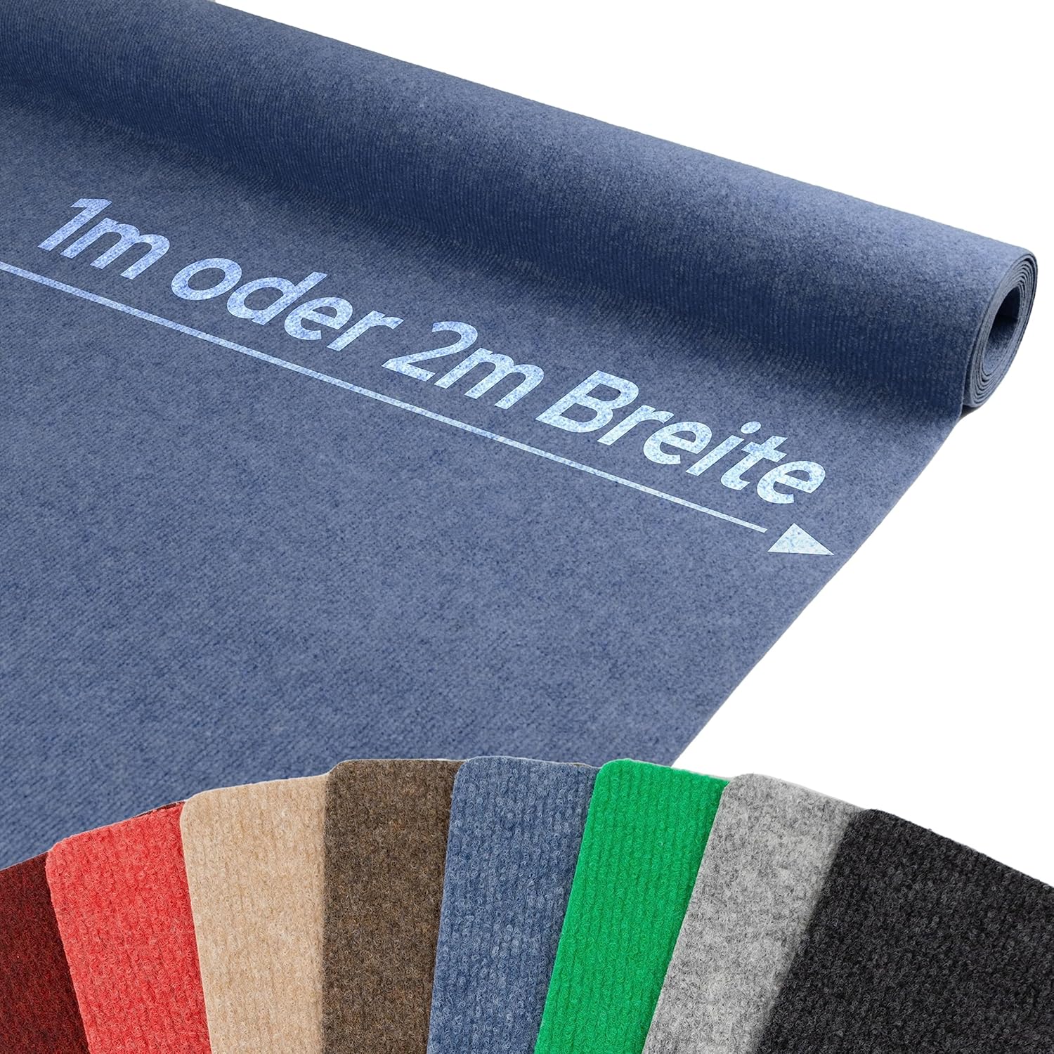 Casa Pura Messeteppich Rollteppich - Schwer Entflammbar Bis 40m Länge