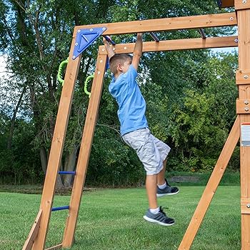 Tree Swing Backyard Discovery Beach Swing Set Cedar Wood Playset