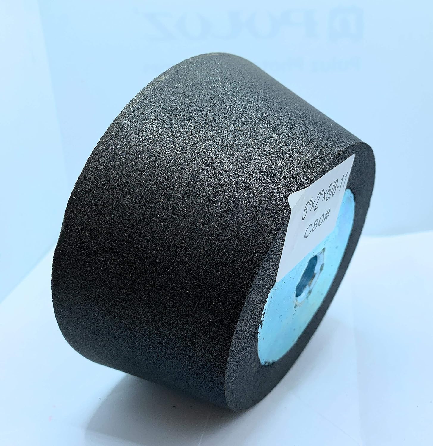 Flaring Cup Grinding Stone with Arbor Thread for Grinding Granite 5X2X5/8-11 (1 Pack) (Black SiC, 80 Grit)