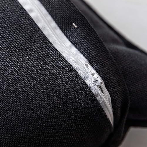 Miniatura 4 de Home Brilliant - Fundas de almohada de lino (2 unidades)