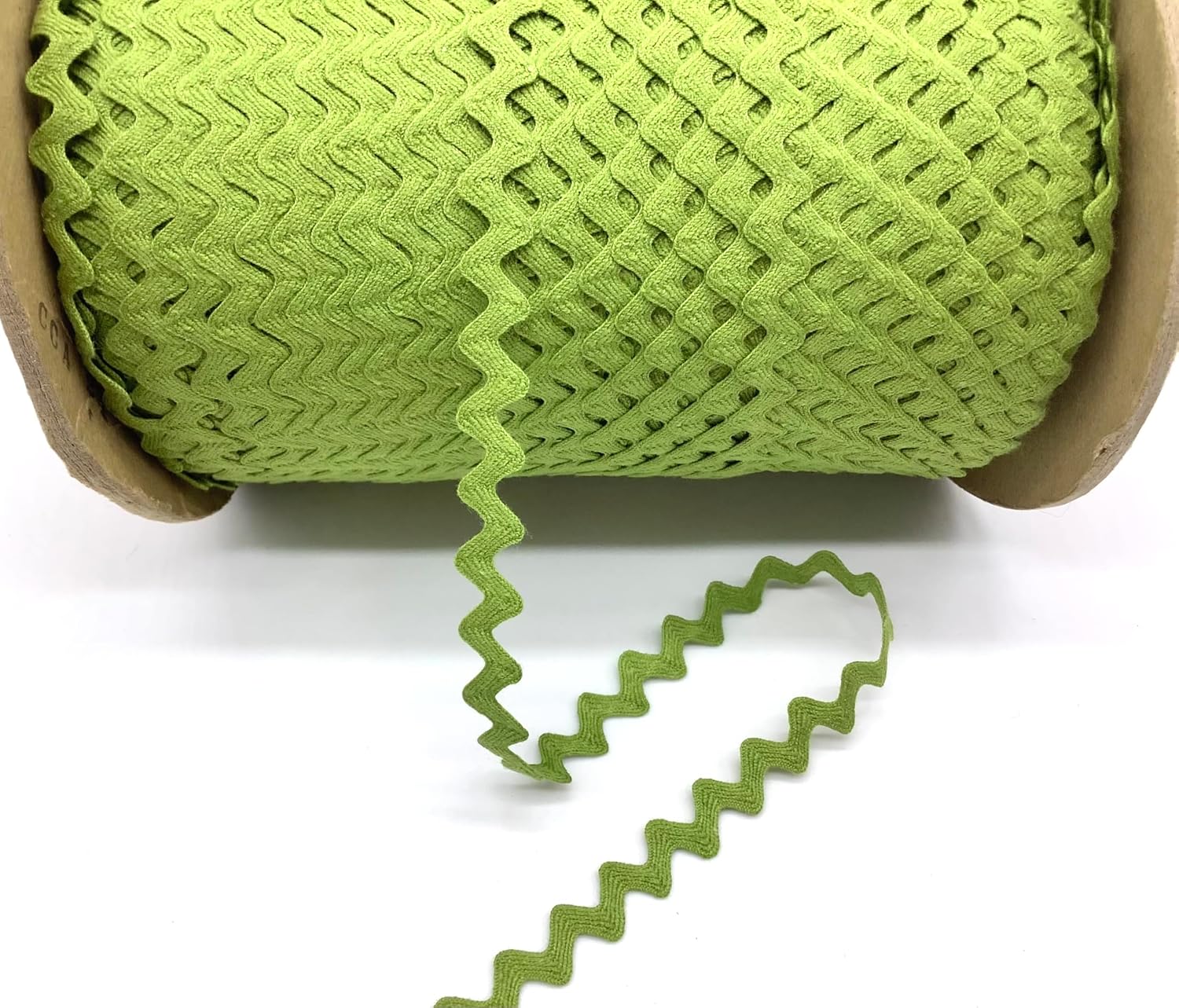 Olive 3/8" (9.5 mm) 100% Cotton RIC Rac – 25 Yards – Colorfast Sewing Trim for Clothing, Quilting, Home Décor & DIY Crafts | Vintage Cotton