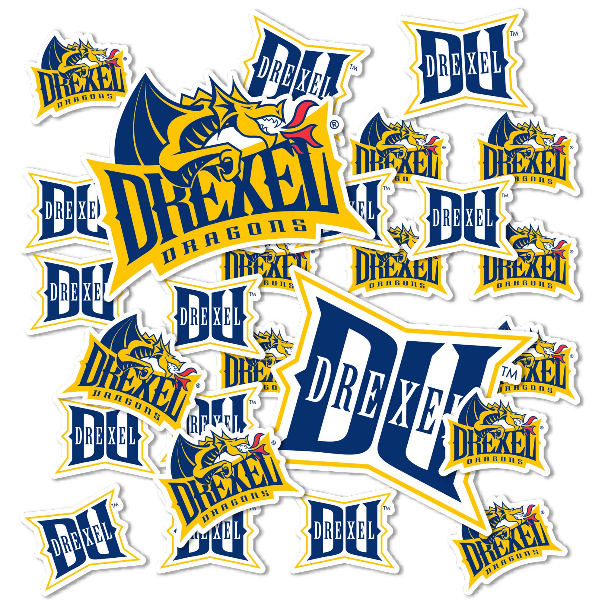 Desert Cactus Drexel University Sticker Dragons Sticker Vinyl Decals Laptop Water Bottle Car Scrapbook Sheet T1 (Type 1-1)