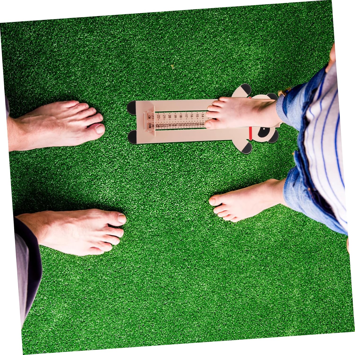 DOITOOL Foot Measuring Gauge 3 pcs Measurement Feet Foot Chart Sizer Men Size Length Measuring for Measure Portable Women Tools Adult Shoe with Professional Device Tool