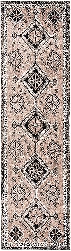 Miniatura 10 de SAFAVIEH Vintage Hamadan Collection - Alfombra de área de 5.3 x 7.6 pies, naranja y rojo, diseño oriental tradicional persa, no desprende pelusa y