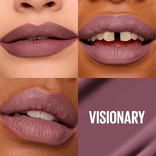 Miniatura 101 de Maybelline New York SuperStay - Lápiz labial líquido de tinta mate, Dreamer, 0.17 onzas líquidas