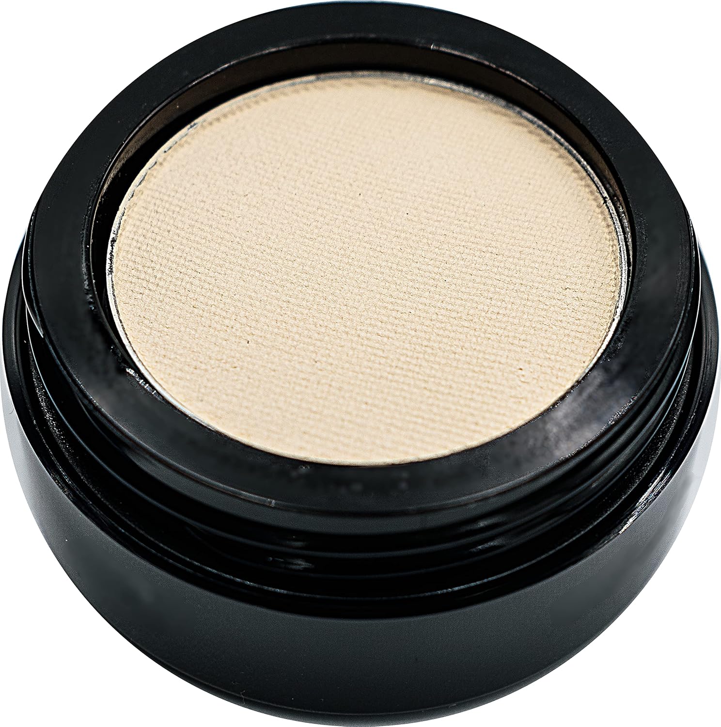 Naked French Vanilla Off White Nude Neutral Matte Pressed Powder Single Vegan Eyeshadow; Talc, Paraben & Cruelty Free - Image 2