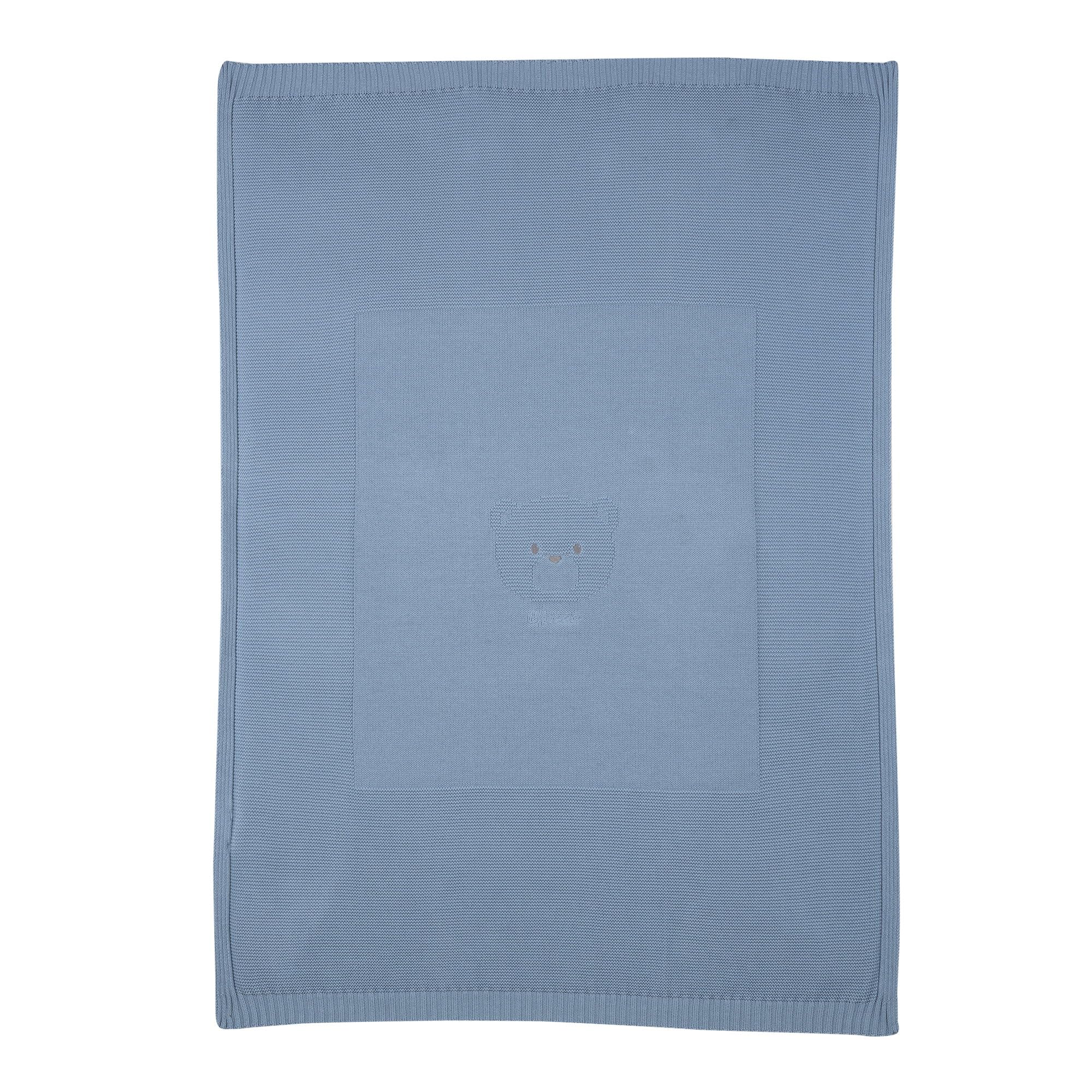 Chicco, Copertina in maglia per carrozzino/avvolgi neonati (Azzurro/Celeste)