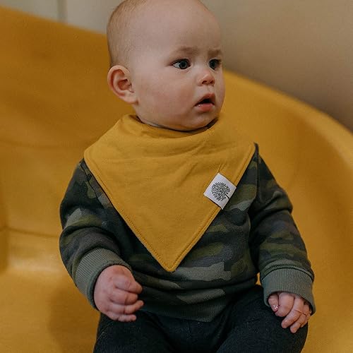 Miniatura 9 de Parker - Baberos tipo bandana para bebé, paquete de 8 baberos para niños y niñas, unisex, baberos de dentición suaves y elegantes para bebés