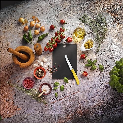 Miniatura 23 de Victorinox Swiss Classic - Cuchillo de pelar con borde dentado, Rojo