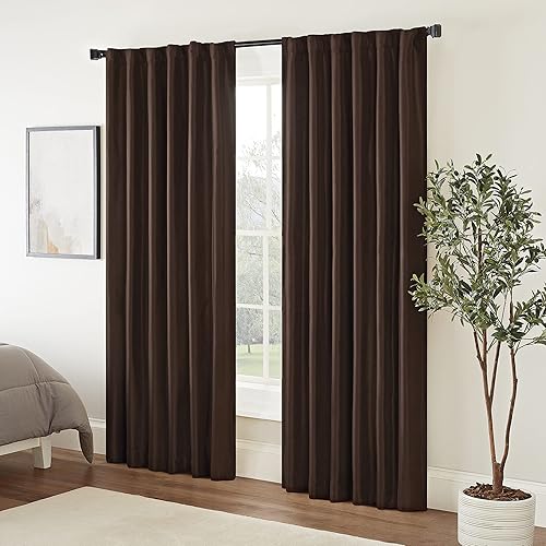 Cortinas opacas Eclipse Fresno, 52 x 84 pulgadas