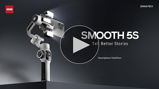 Zhiyun Smooth 5S Professional Gimbal Stabilizer for Smartphone