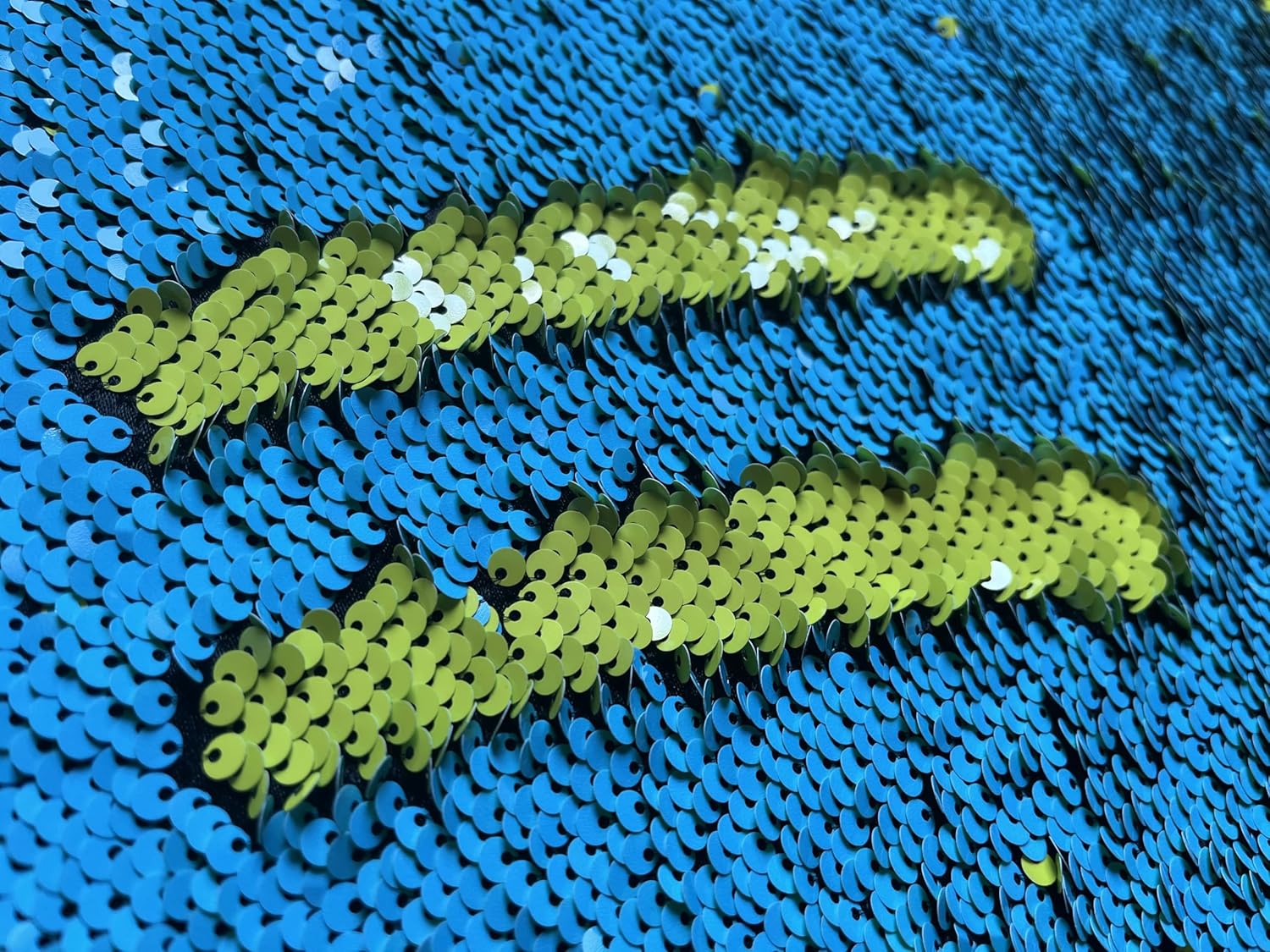 センサリーウォールスパンコールフリップファブリック、0.5 cm ラージスパンコール センサリーマテリアル フィジェットトイ 幼児用