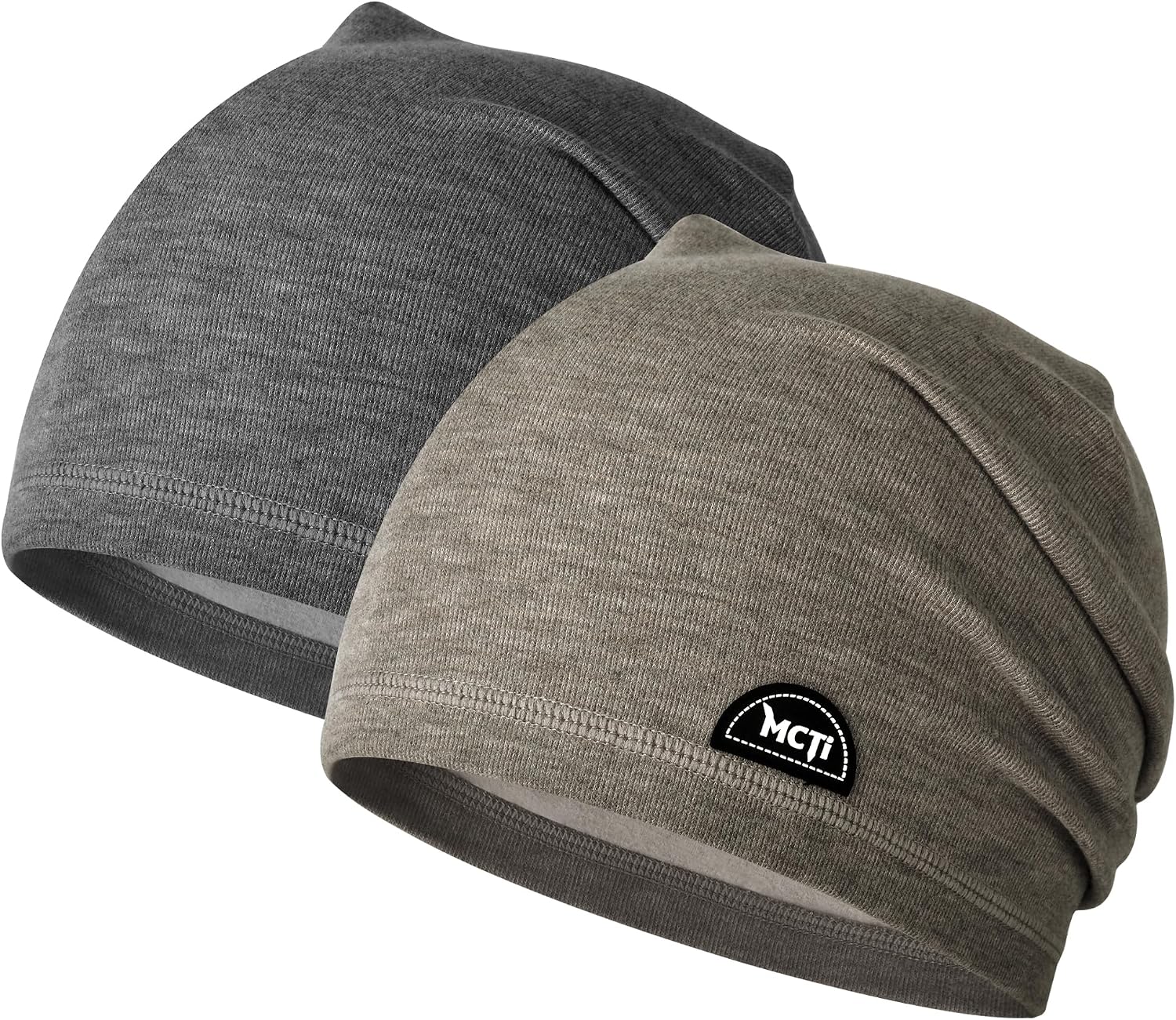 MCTi Slouchy Beanie for Men Women, Winter Warm Stretchy Skull Cap Hat image 3