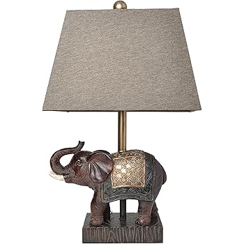 elephant lamp table