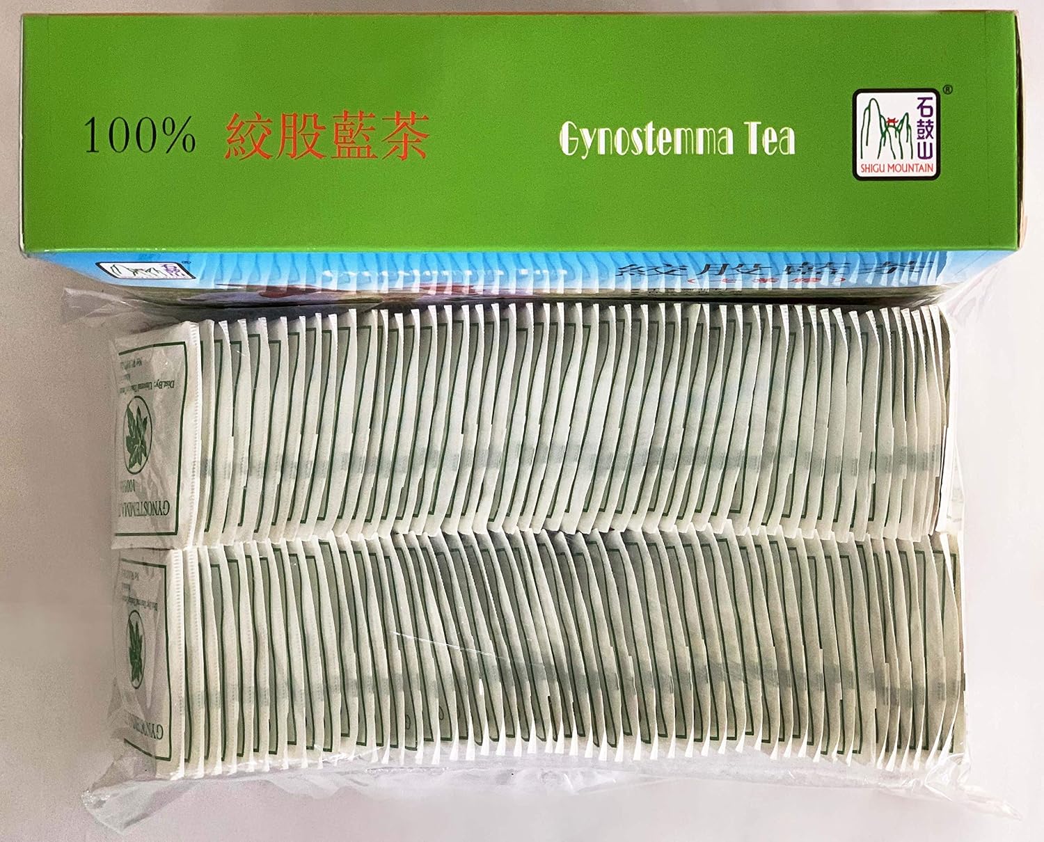 Gynostemma Tea (Jiaogulan Tea) 100 2g Green Tea Bags image 2