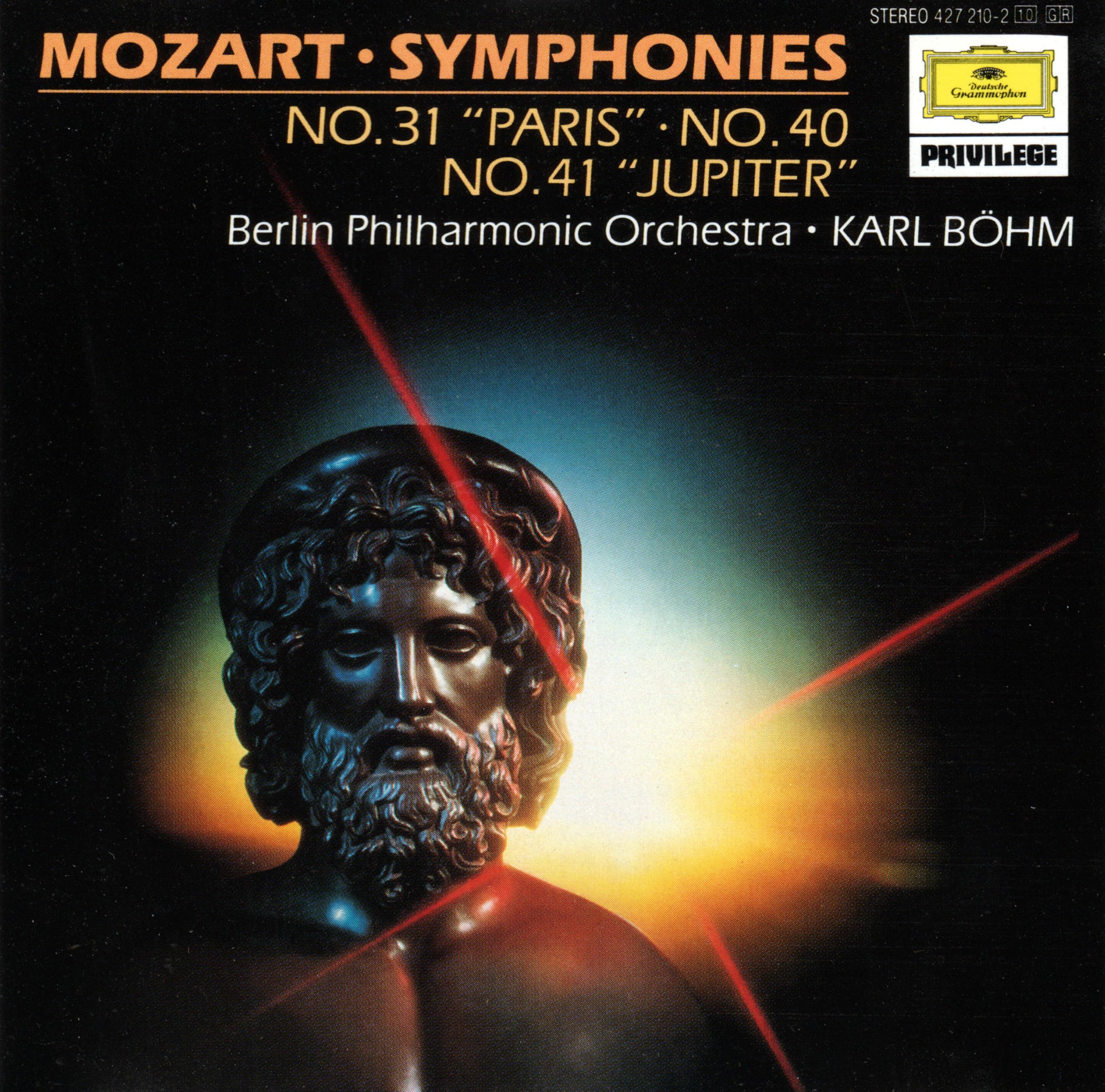 Mozart: Symphonies Nos 31 'Paris'; 40 & 41 'Jupiter' [Audio CD] MOZART,WOLFGANG