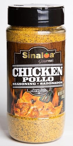 Salsa Sinaloa Condimento de pollo (Sazonador de Pollo) 12 oz