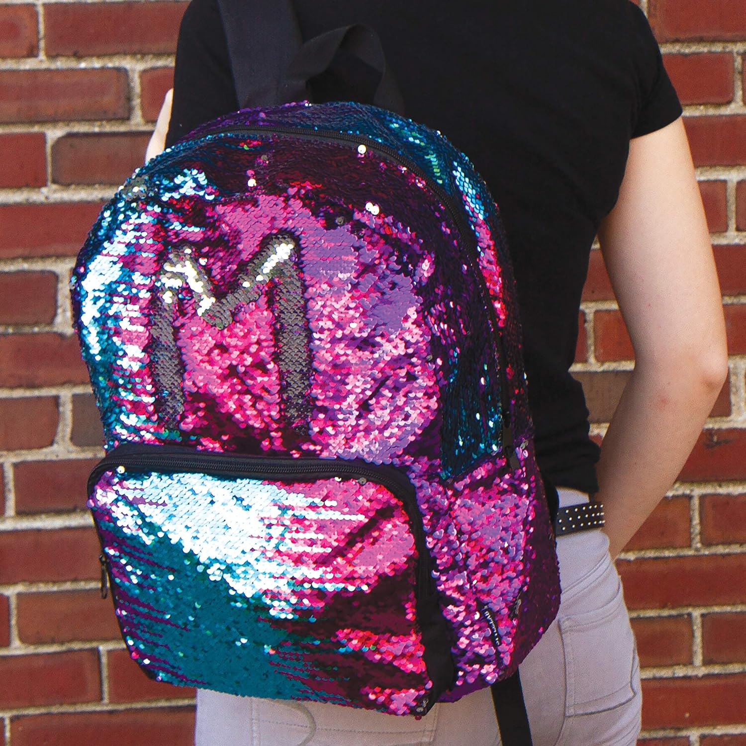 Fashion Angels Style.Lab Magic Sequin Backpack - Multi/Silver