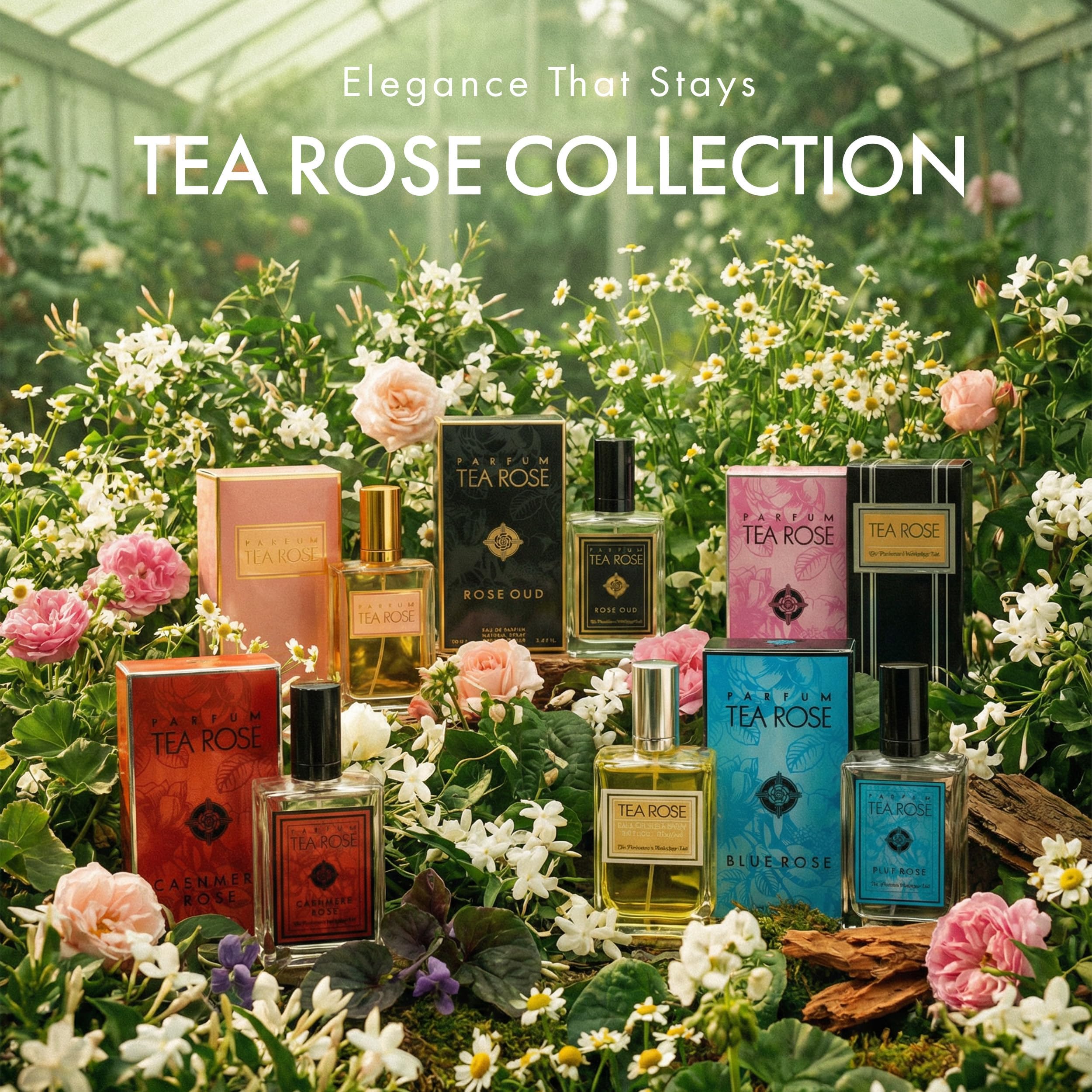Parfum Tea Rose 60ml Spray Eau de Parfum…