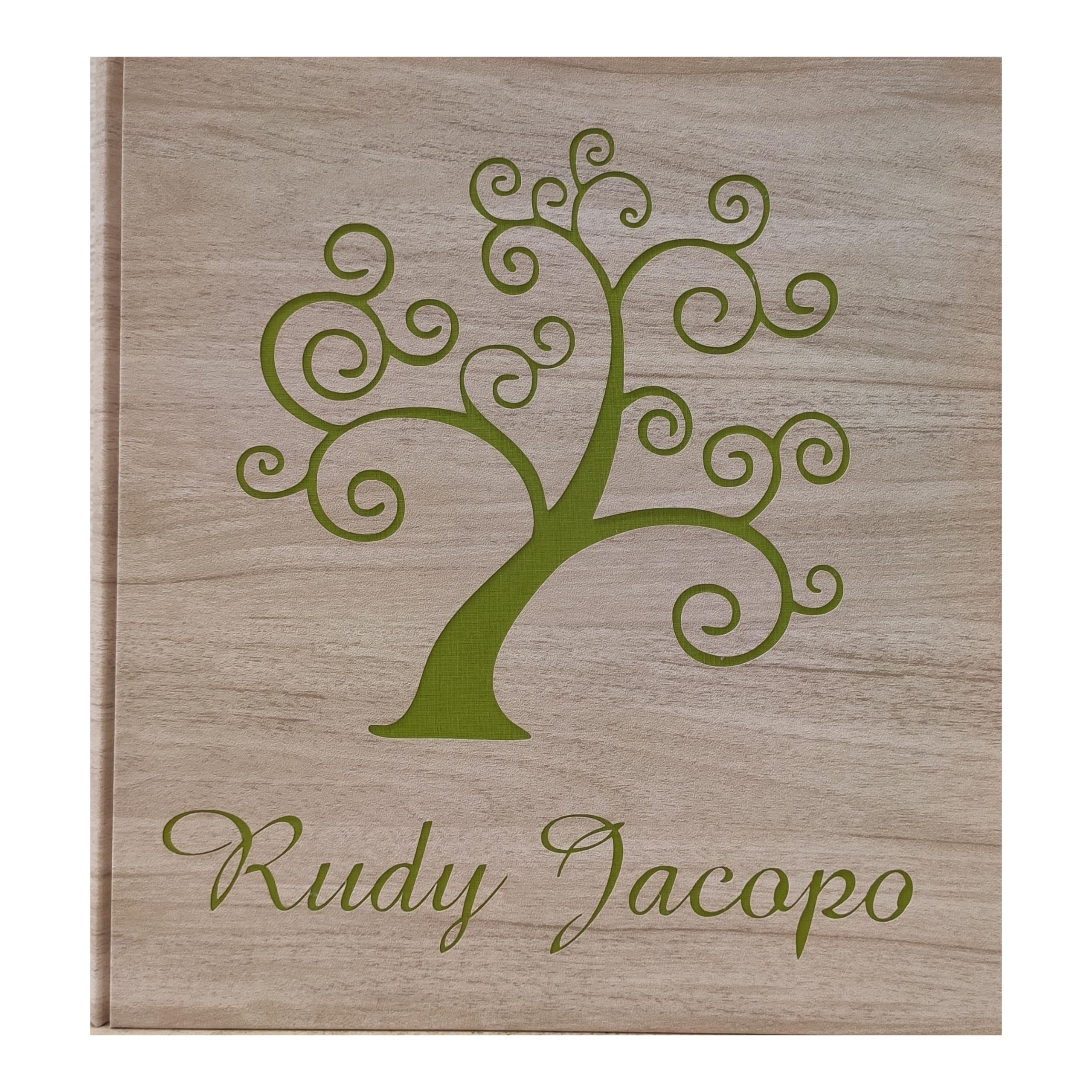 Album fotografico PRIMA COMUNIONE CON NOME E ALBERO DELLA VITA INCISI PERSONALIZZABILE A TUA SCELTA regalo originale Prima Comunione Cresima colori personalizzabili