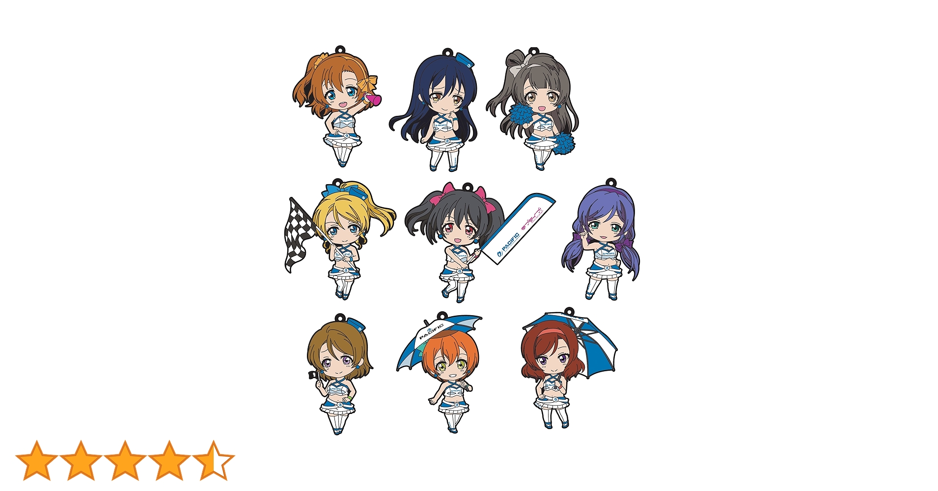 ラブライブ＋他　ラバーストラップ　約50個 ラブライブ！ ラバーストラップBOXセット Dancing stars on me