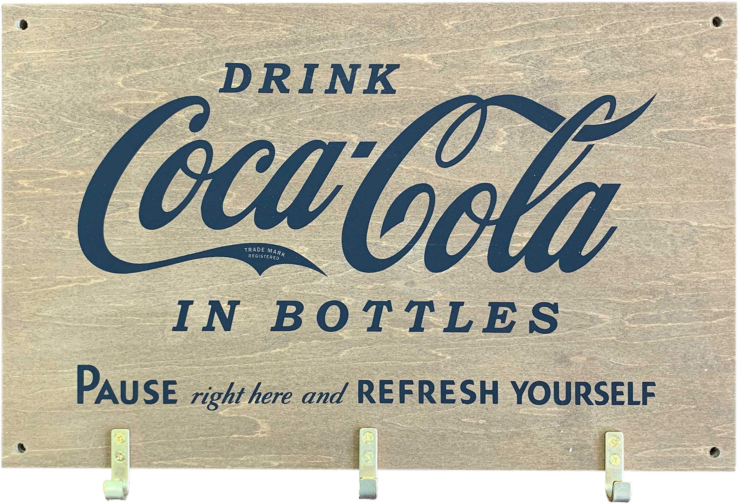 Coca-Cola ウッドハンガーフック