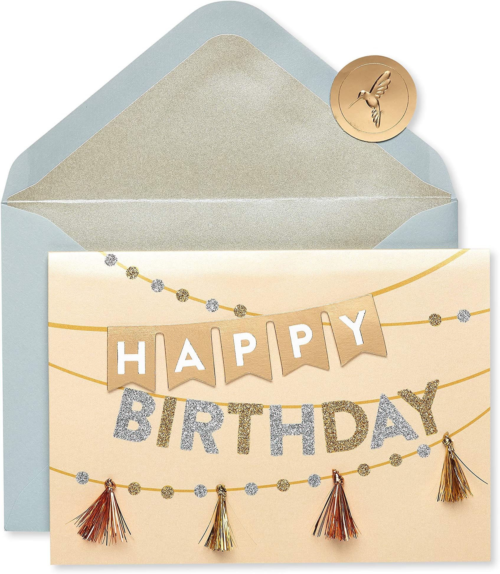 Old English Co. Birthday Card For Wife - Cute Giraffe Couple Romantic - View #2