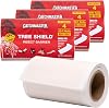 Catchmaster Tree Shield Lantern Fly & Ant Traps Insect Barrier, 4 Rolls 30ft Each, Outdoor Adhesive Crawling Insect Trap to Protect Trees, Fruit & Plants, Pest Control Lawn & Garden