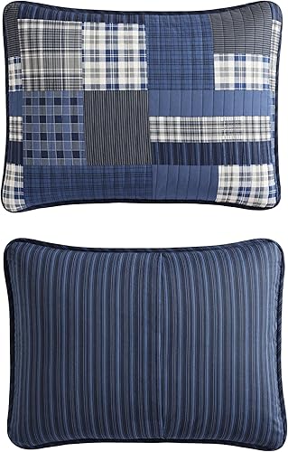Miniatura 4 de Eddie Bauer - Juego de edredón individual, ropa de cama reversible de algodón con funda a juego, decoración ligera del hogar para todas las