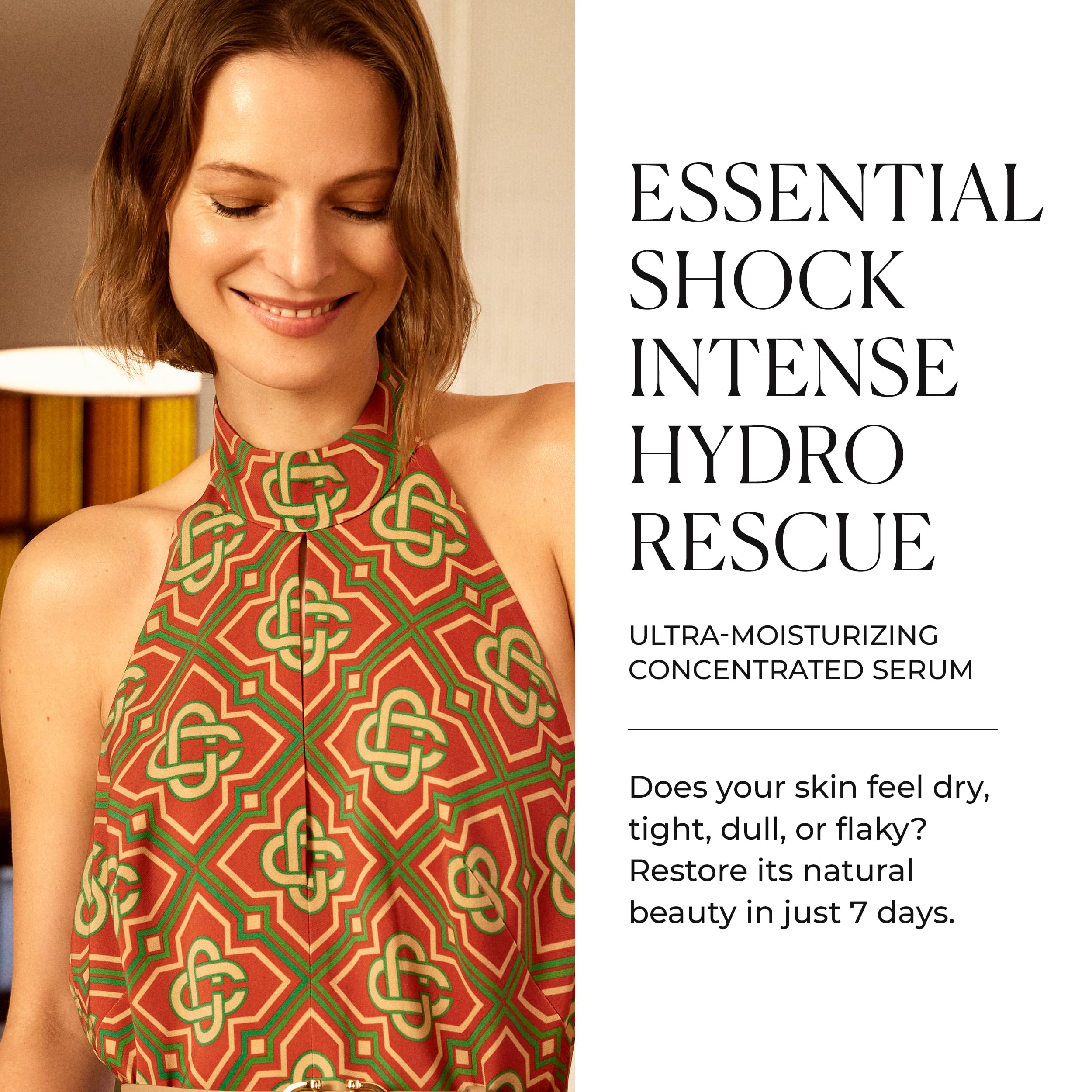Natura Bissé Essential Shock Intense Hydro Rescue, Ultra-moisturizing Concentrated Treatment, Hydrates, Comforts, Smoothes, 7 ampoules - Image 2