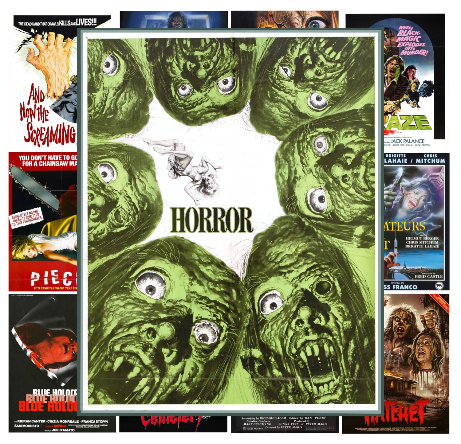Amazon.com: PIXILUV Mini Posters Set [13 posters 8x11] Horror