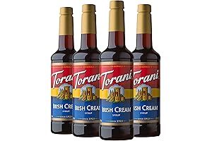 Torani Sugar Free Irish Cream Syrup - 25.4oz (4 Pack)